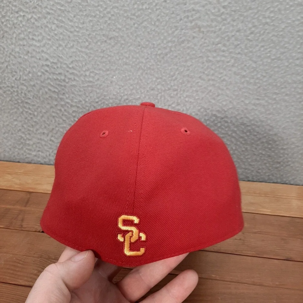 USC‎ Trojans Hat Adult Multicolor Fitted Cap Nike Classic 99 Dri Fit Swoosh NCAA